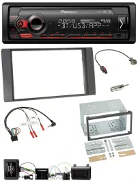 Автомагнитола для Ford Kuga 2008–2012 Pioneer USB, DAB, Bluetooth, антрацит