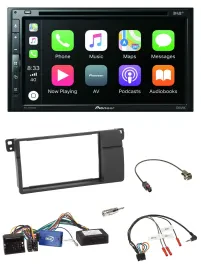 Pioneer DVD 2DIN Lenkrad DAB Bluetooth USB Autoradio für BMW 3er E46 2002-2006 s