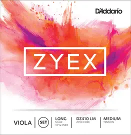 Струны для альта D'Addario Zyex DZ410 LM