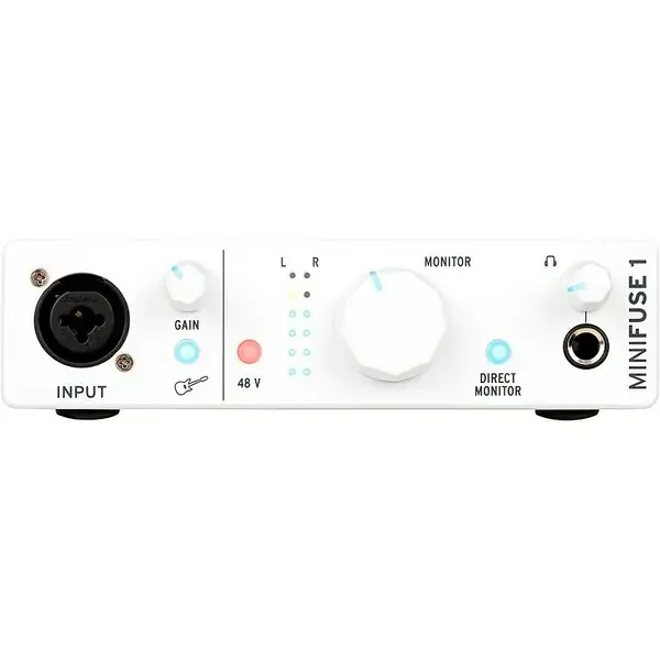 Звуковая карта внешняя Arturia MiniFuse 1 USB Audio Interface, White