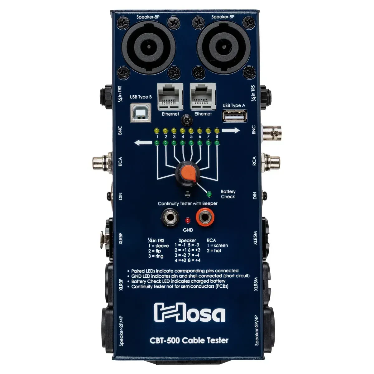 Кабельный тестер Hosa Technology CBT-500