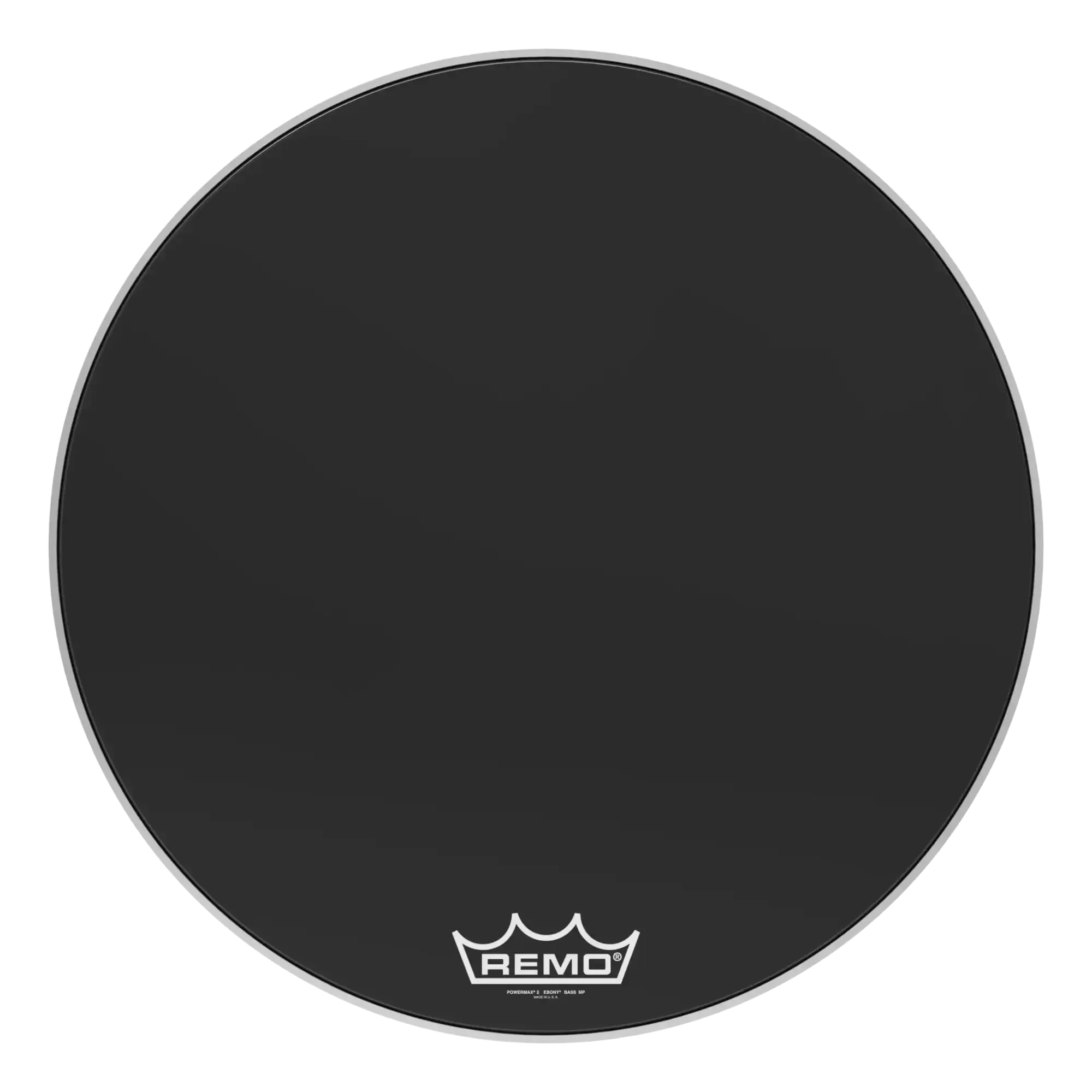 Пластик для барабана Remo 30" Powermax 2 Ebony Crimplock