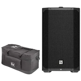 Electro-Voice EVERSE 12 Black Battery Powered DJ PA Speaker in Black w Duffel...