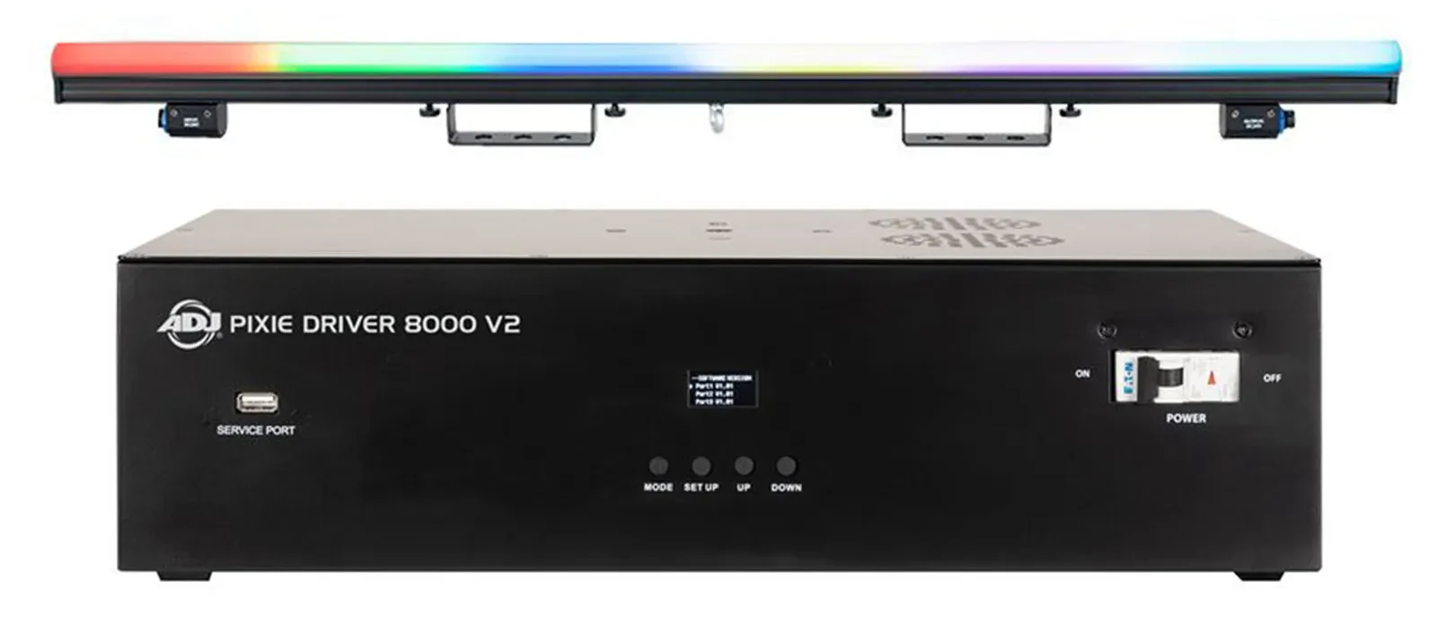 American DJ PIXIE DRIVER 8000 V2 Lighting Controller+Pixie Strip-60 Light ADJ