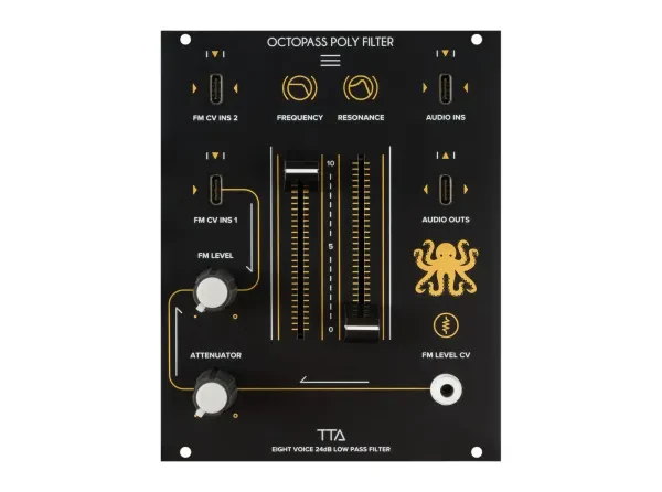 Модульный студийный синтезатор Tiptop Audio Octopass Octave Low Pass Filter