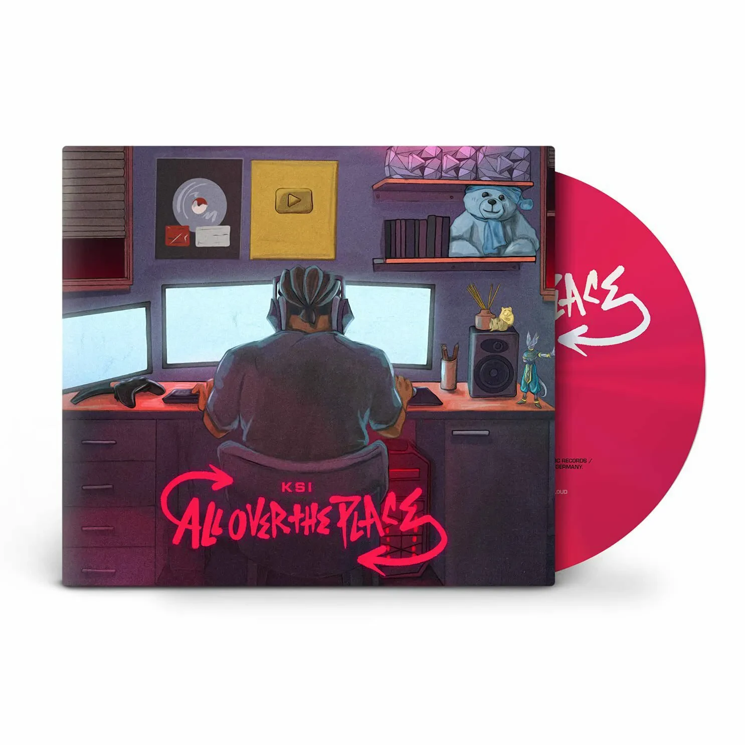 Виниловая пластинка KSI – All Over The Place Релиз 2021 Sealed