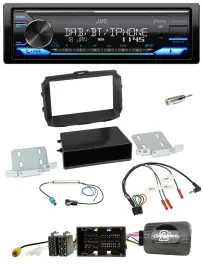 Автомагнитола для Alfa Romeo Giulietta (940) JVC Bluetooth DAB USB