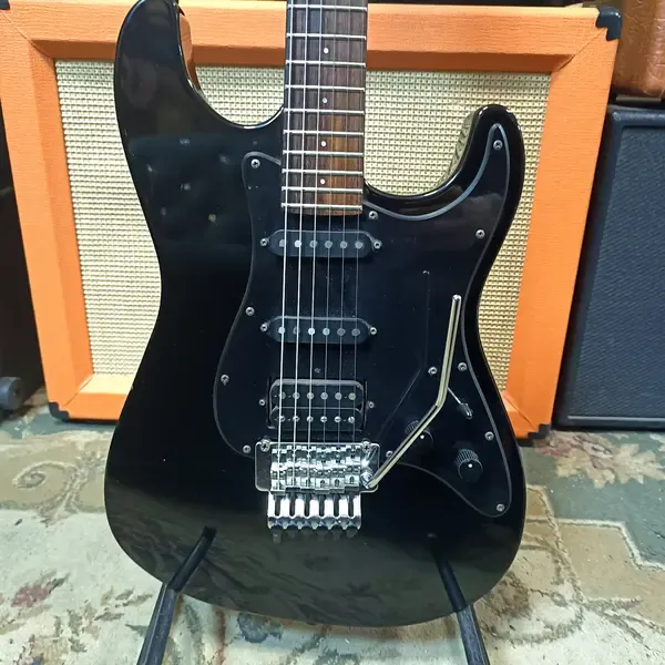 Электрогитара Tokai Custom Edition HSS Black Japan 1980s