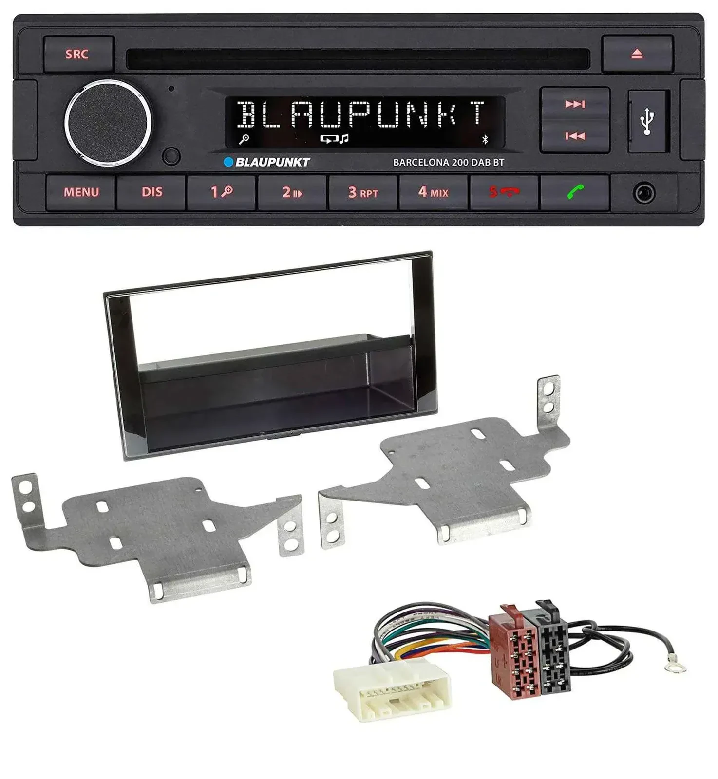 Blaupunkt USB DAB CD Bluetooth MP3 Autoradio für Nissan Juke (ab 2014)