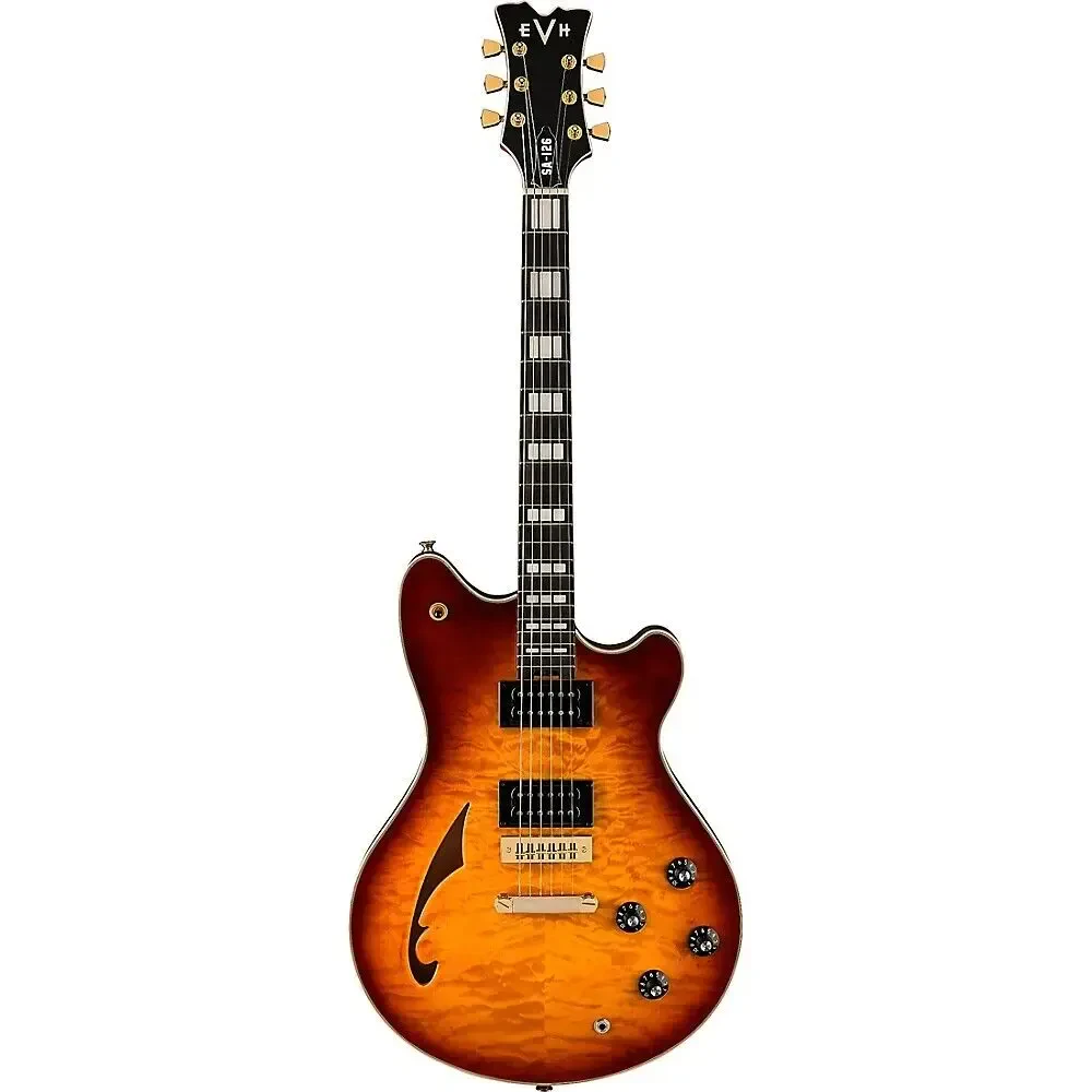Электрогитара полуакустическая EVH SA-126 Special Semi-Hollow Tobacco Burst