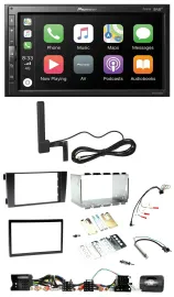 Pioneer USB 2DIN Bluetooth DAB Lenkrad Autoradio für Audi A6 C5 2001-2004 Aktivs