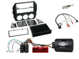 Einbauset Lenkradadapter Doppel DIN Autoradio für Mazda MX 5 NC 09-15 schwarz