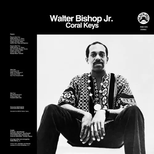 Виниловая пластинка Walter Bishop Jr. - Coral Keys - Remastered - Blue with Black Swirl Vinyl [New V