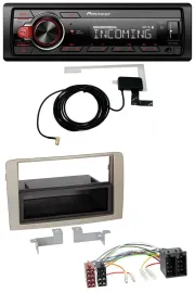 Pioneer USB MP3 DAB Bluetooth Autoradio für Lancia Musa (ab 2005)