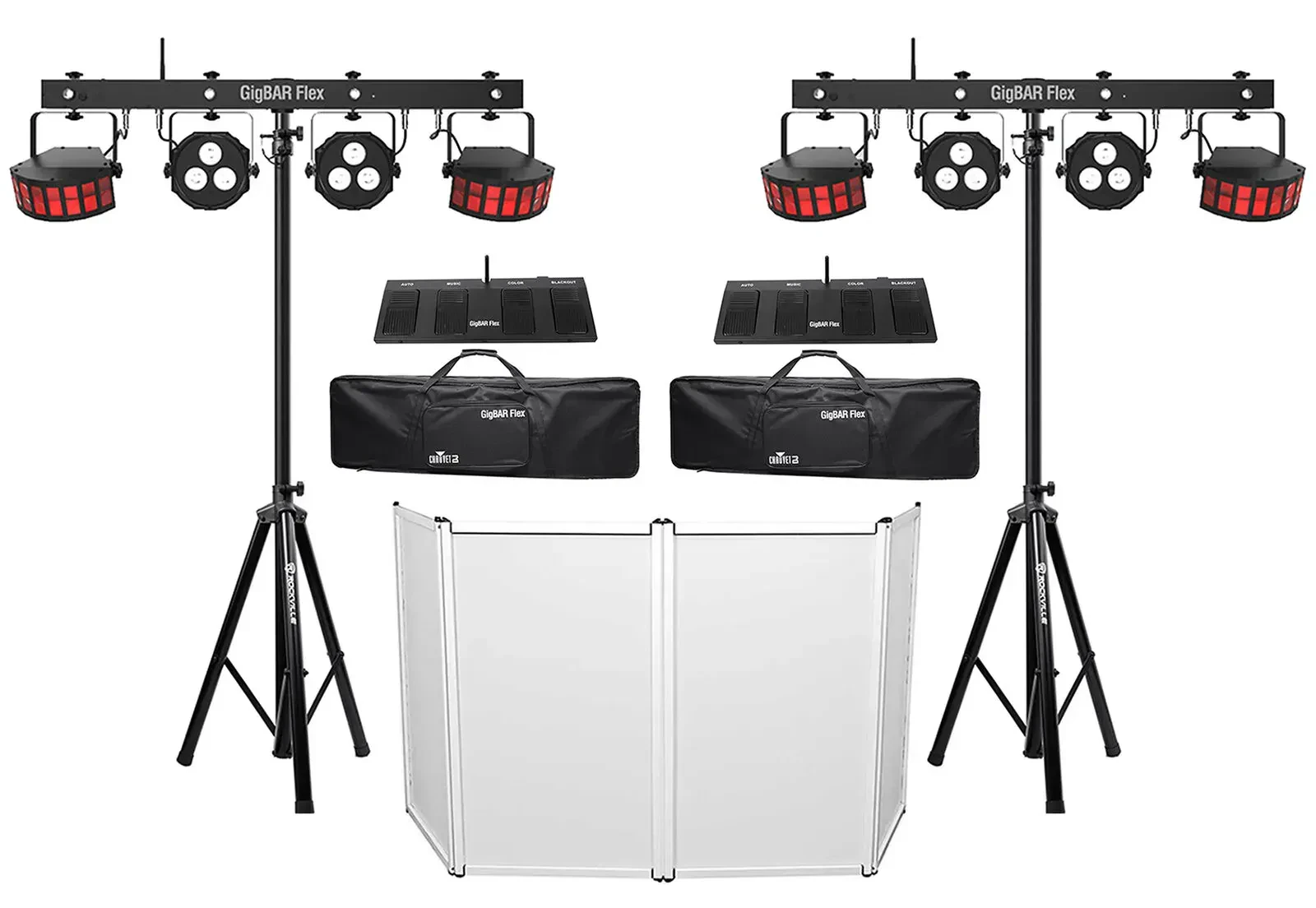 Комплект светового оборудования Chauvet DJ GigBAR Flex + RVES05 + RFAAW