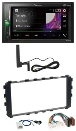 Pioneer MP3 DAB AUX 2DIN Bluetooth Autoradio für Toyota Yaris 2006-2011 OEM-Navi
