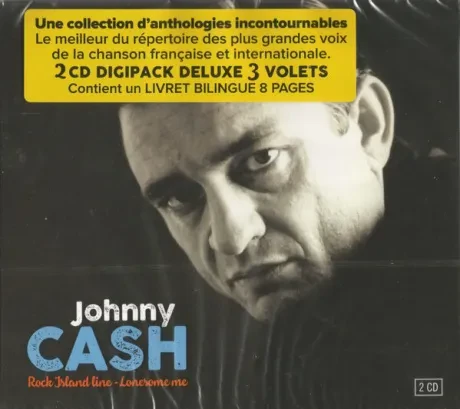 JOHNNY CASH - Rock Island Line - Lonesome Me (2CD)