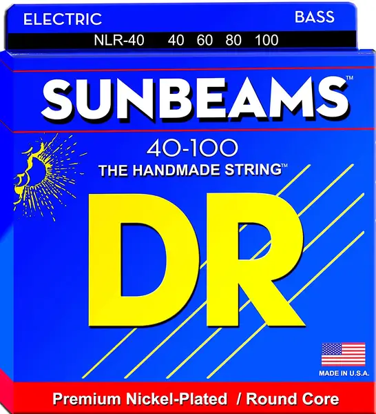 Струны для бас-гитары DR Strings Sunbeams NLR-40 40-100