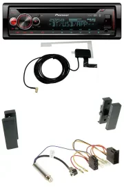 Автомагнитола Pioneer DAB CD MP3 USB Bluetooth для Seat Leon/Toledo (1998–2006)