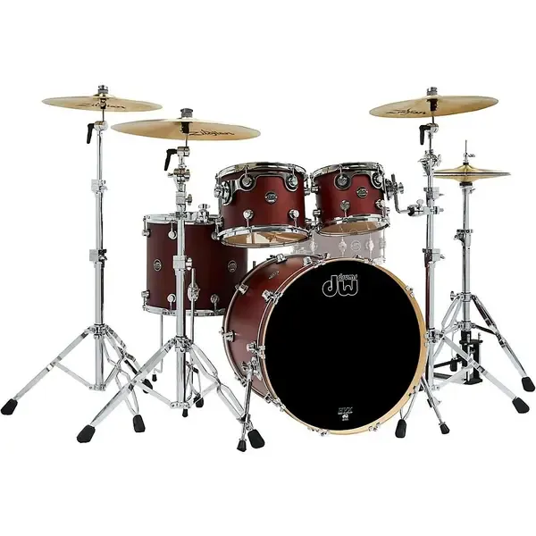 Ударная установка акустическая DW 4-Piece Performance Series Shell Pack Tobacco Stain