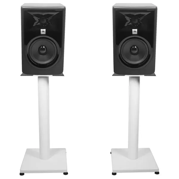 Активный студийный монитор JBL 305PMKII Black со стойкой (пара)