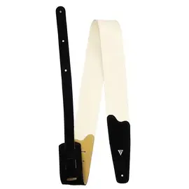 Ремень для гитары Perri's Doubled Cotton Webbing Guitar Strap Black 2.5 in.