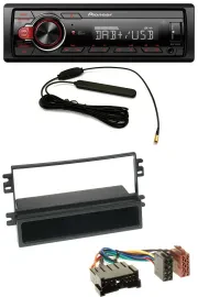 Автомагнитола для Kia Carens II (2004–2006) Pioneer 1 DIN, DAB, MP3, USB, AUX