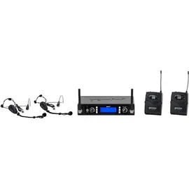 Микрофонная радиосистема Gemini UHF-6200HL Dual Headset With Detachable Lavalier Wireless System