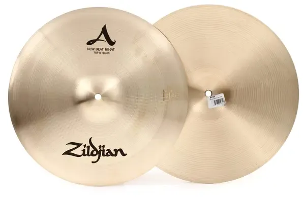 Тарелка барабанная Zildjian 15" A Zildjian New Beat Hi-Hat (пара)