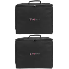 Multi-Purpose Padded Utility/Accessories Case for Lighting, Cables, Mics 2 Pack