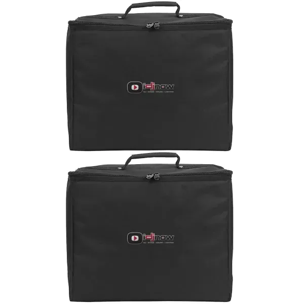 Multi-Purpose Padded Utility/Accessories Case for Lighting, Cables, Mics 2 Pack