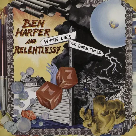 BEN HARPER - White Lies For Dark Times (CD, Japan)