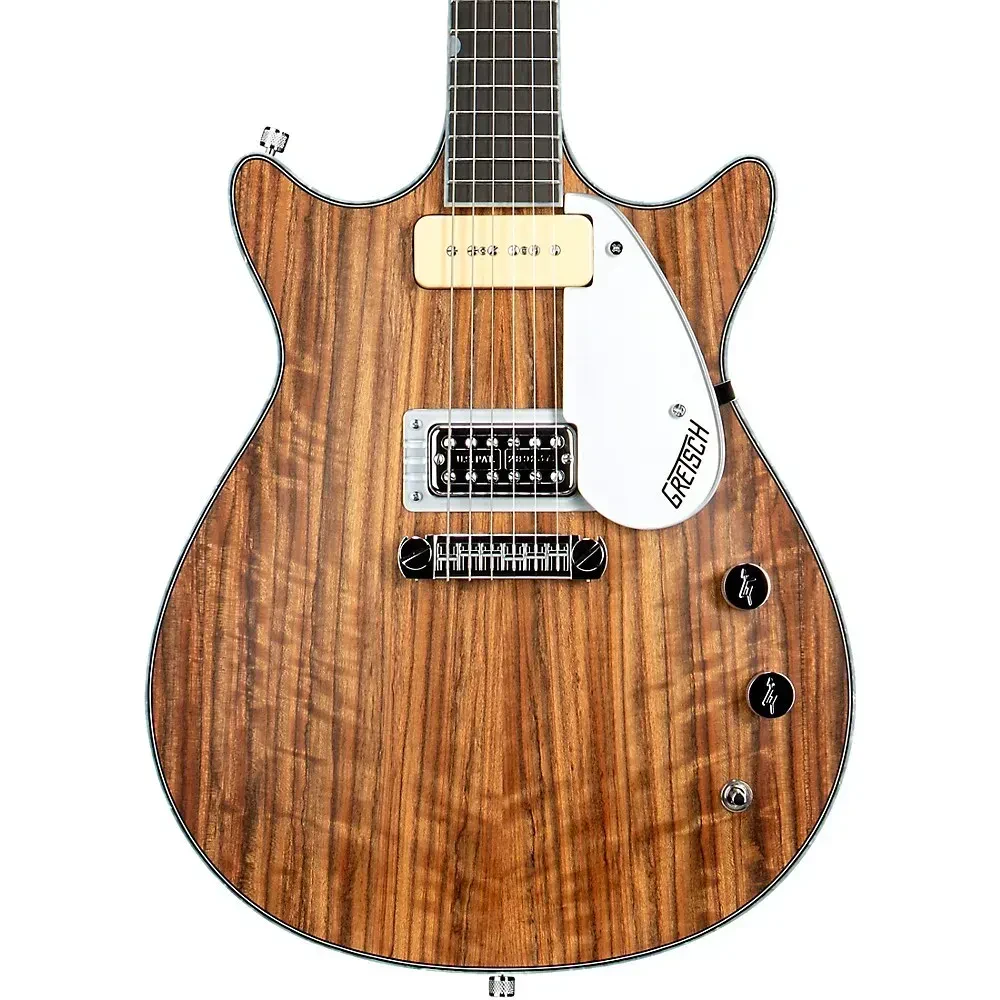 Gretsch Guitars Custom Shop USA True Timbre Jet Figured Shedua Guitar Natural