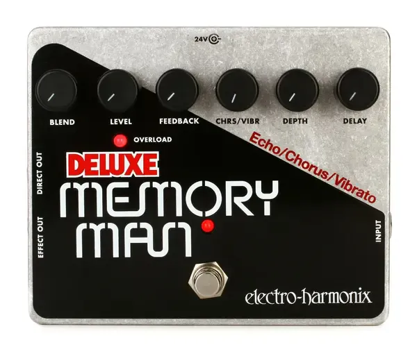 Педаль эффектов для электрогитары Electro-Harmonix Deluxe Memory Man Analog Echo