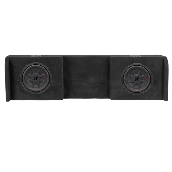 NVX VE-NIS-TTNCKCG1-D10S Dual 10" Enclosure with Two CWRT102 Subwoofer