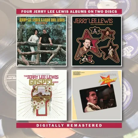JERRY LEE LEWIS - Together / Live At The International, Las Vegas / In Loving Memories - The Jerry Lee Lewis Gospel A (2CD)