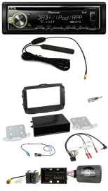 Автомагнитола для Alfa Romeo Giulietta (940) 2014–2020 Pioneer MP3, USB, CD, DAB