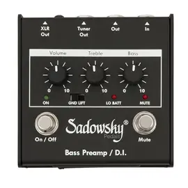 Напольный предусилитель для бас-гитары Sadowsky SBP-1 Bass Preamp