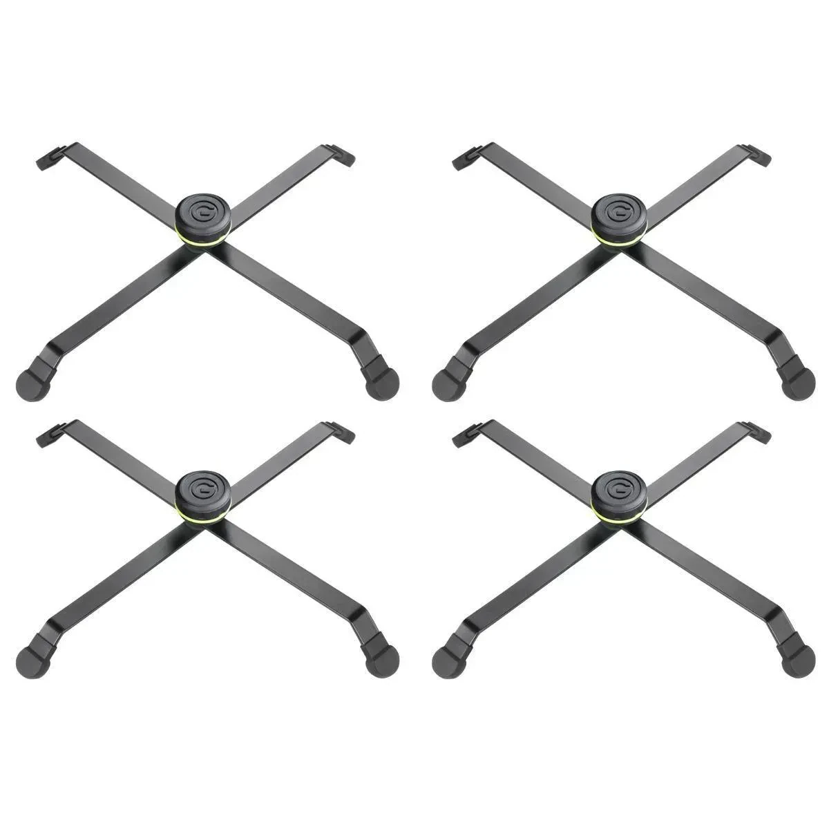 Световая стойка для прожекторов Gravity LS FLOORX B складная, черная (набор, 4 шт.)