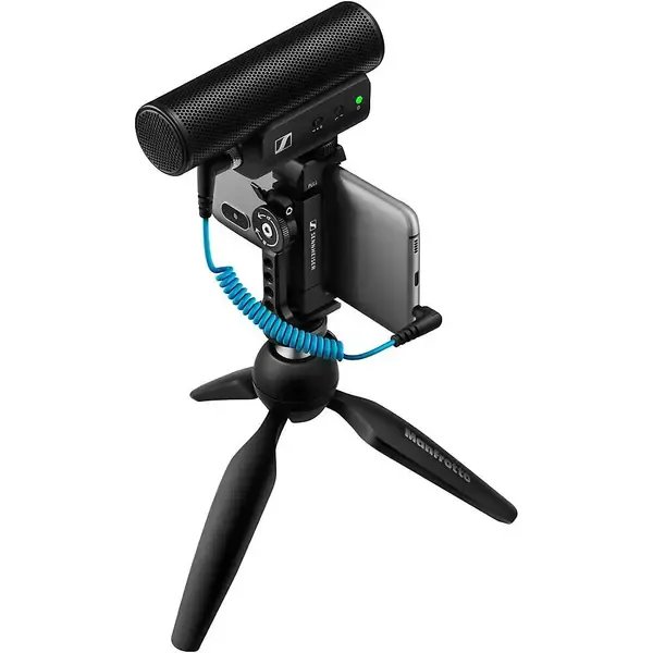 Sennheiser MKE 400 MOBILE KIT Shotgun Mic/Mini Tripod/Phone Clamp