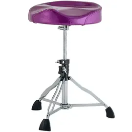 Стул для барабанщика Dixon 1000-Series Double Braced Moto Drum Throne 17" Purple Sparkle