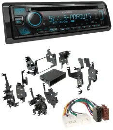 Автомагнитола Kenwood Bluetooth USB CD MP3 DAB для Toyota Highlander/MR2/Sequoia/Yaris