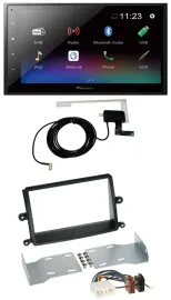Pioneer DAB MP3 Bluetooth 2DIN USB Autoradio für Mitsubishi L200 (06-15)