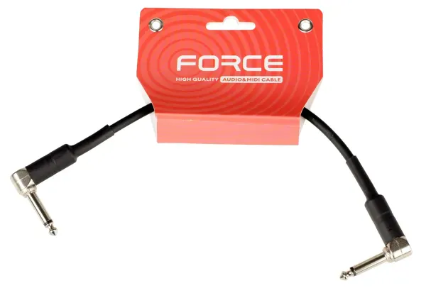 Патч-кабель инструментальный Force FGC-19/025L Black 0.25 м