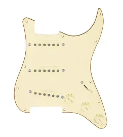 920D Custom Vintage American Loaded Pickguard for Strat With Aged White Picku...