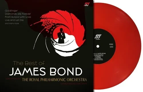 VARIOUS ARTISTS The Best Of James Bond (Red) LP