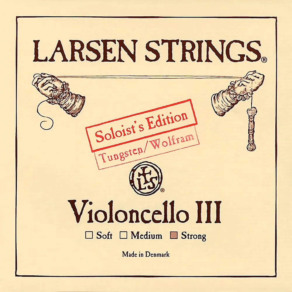 Струна для виолончели Larsen Strings Soloist Edition G 4/4 Heavy, вольфрам, шарик