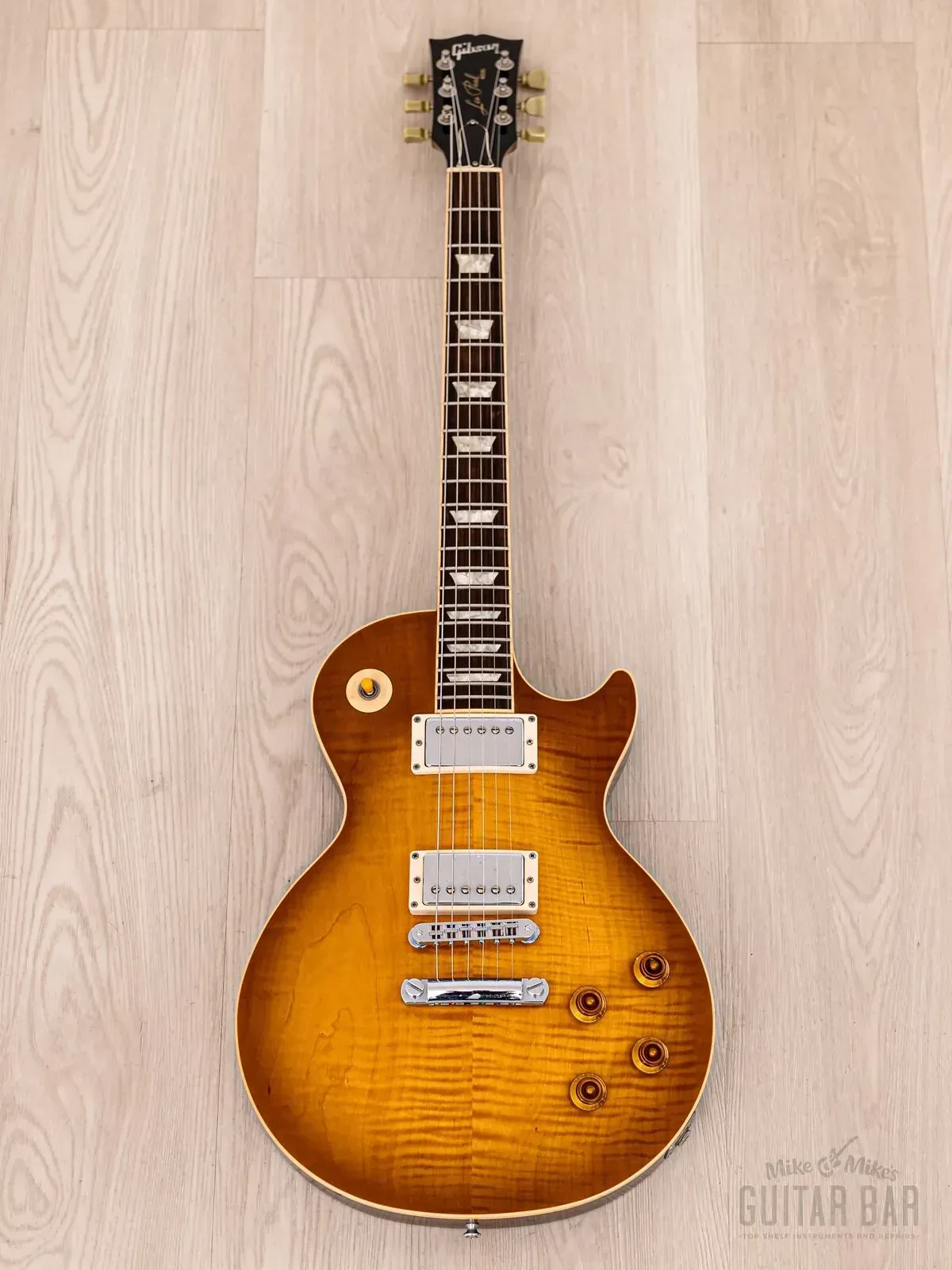 Электрогитара Gibson Les Paul Standard Plus HH Honey Burst w/case USA 1992