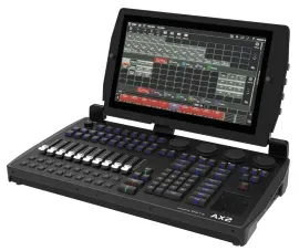 American DJ AX2 Lighting Controller Powered by ONYX Obsidian Control Systems ADJ