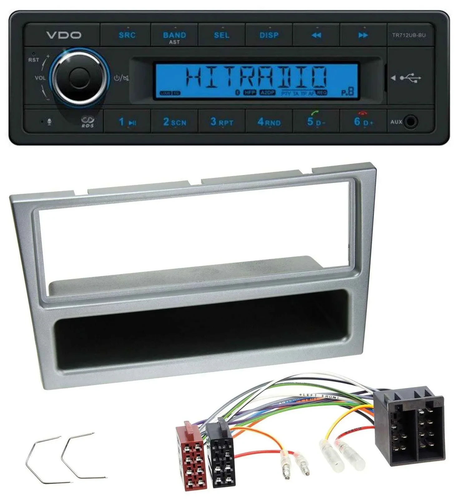 VDO Bluetooth AUX USB MP3 Autoradio für Opel Combo C Corsa C Meriva Tigra 2000-2